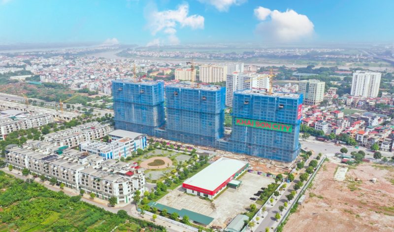 Cập nhật tiến độ mới nhất dự án Khai Sơn City